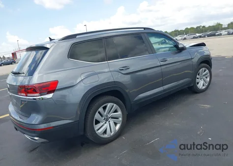 2021 Volkswagen Atlas 3.6L V6 Se W/Technology from USA, damaged, VIN 1V2HR2CA5MC566179